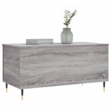 Coffee Table 90X44.5X45 Cm Engineered Wood