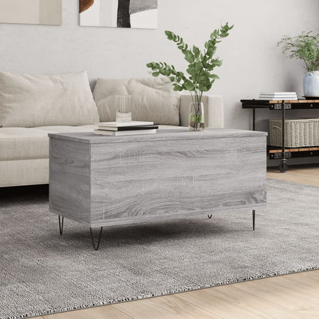 Coffee Table 90X44.5X45 Cm Engineered Wood
