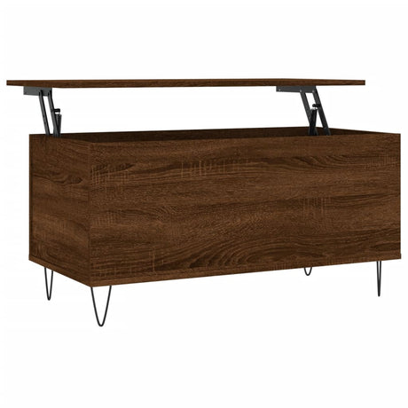 Coffee Table 90X44.5X45 Cm Engineered Wood