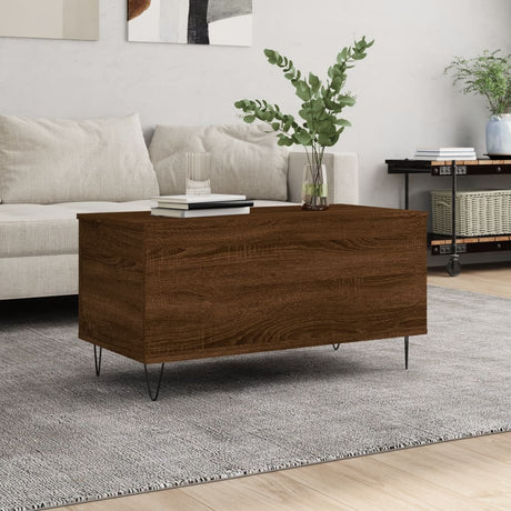Coffee Table 90X44.5X45 Cm Engineered Wood