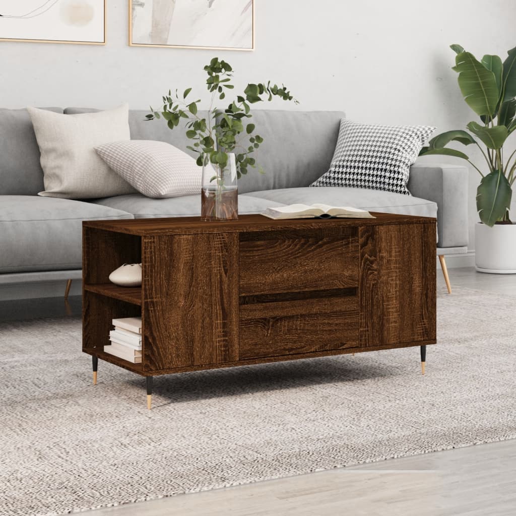 Coffee Table 102X44.5X50 Cm Engineered Wood