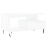 Coffee Table 90X49X45 Cm Engineered Wood