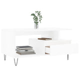 Coffee Table 90X49X45 Cm Engineered Wood