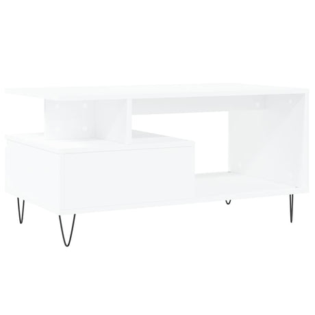 Coffee Table 90X49X45 Cm Engineered Wood