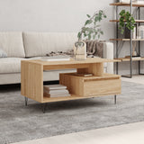 Coffee Table 90X49X45 Cm Engineered Wood