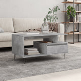 Coffee Table 90X49X45 Cm Engineered Wood