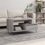 Coffee Table 90X49X45 Cm Engineered Wood
