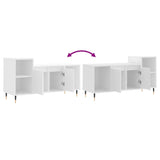 Tv Cabinet 100X35X55 Cm Engineered Wood