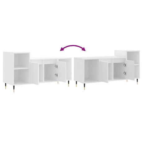 Tv Cabinet 100X35X55 Cm Engineered Wood