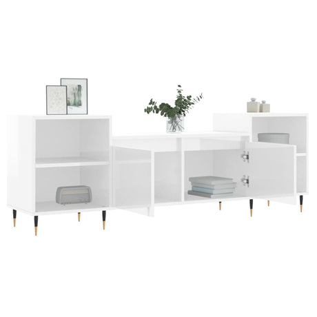 Tv Cabinet 160X35X55 Cm Engineered Wood