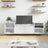Tv Cabinet 160X35X55 Cm Engineered Wood