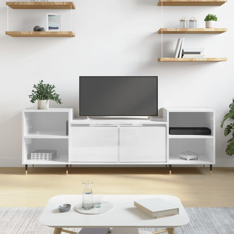 Tv Cabinet 160X35X55 Cm Engineered Wood