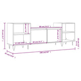 Tv Cabinet 160X35X55 Cm Engineered Wood