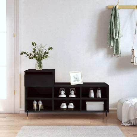 Shoe Cabinet 102X36X60 Cm Engineered Wood