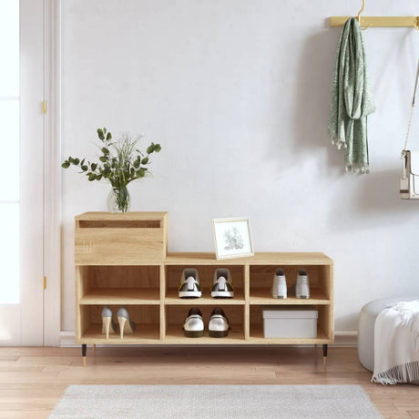 Shoe Cabinet 102X36X60 Cm Engineered Wood