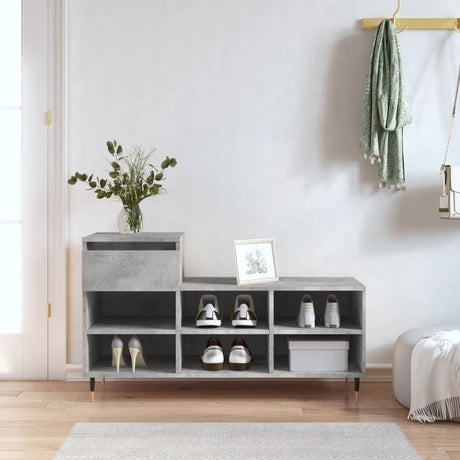 Shoe Cabinet 102X36X60 Cm Engineered Wood