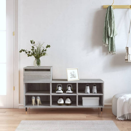 Shoe Cabinet 102X36X60 Cm Engineered Wood