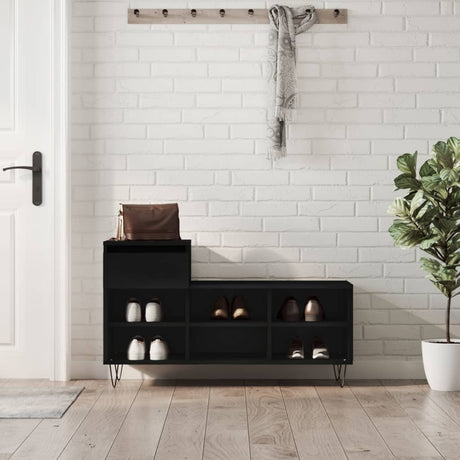 Shoe Cabinet 102X36X60 Cm Engineered Wood