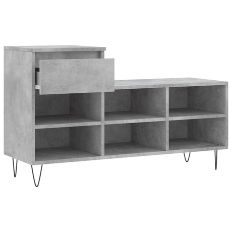 Shoe Cabinet 102X36X60 Cm Engineered Wood