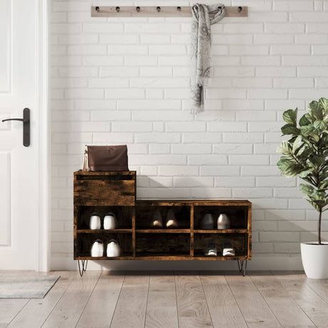 Shoe Cabinet 102X36X60 Cm Engineered Wood