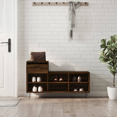 Shoe Cabinet 102X36X60 Cm Engineered Wood