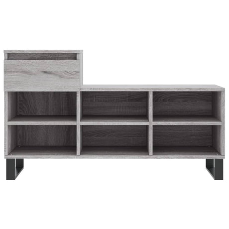 Shoe Cabinet 102X36X60 Cm Engineered Wood