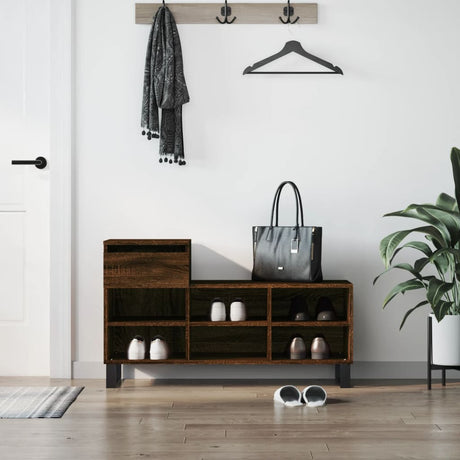 Shoe Cabinet 102X36X60 Cm Engineered Wood