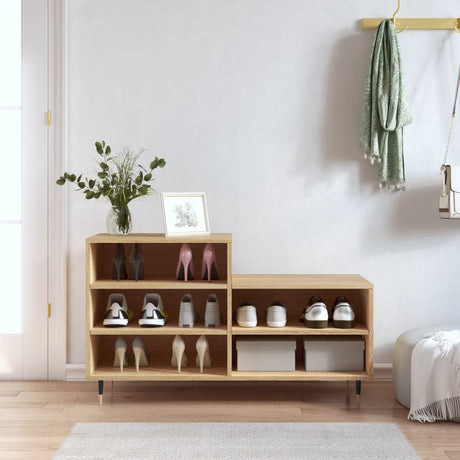 Shoe Cabinet 102X36X60 Cm Engineered Wood