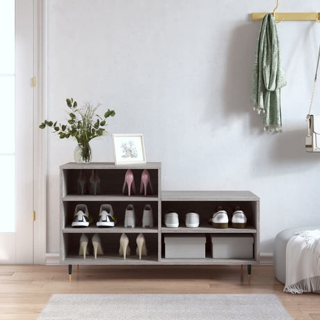 Shoe Cabinet 102X36X60 Cm Engineered Wood