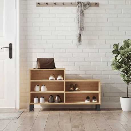 Shoe Cabinet 102X36X60 Cm Engineered Wood