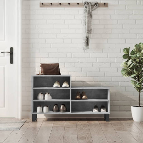 Shoe Cabinet 102X36X60 Cm Engineered Wood