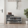 Shoe Cabinet 102X36X60 Cm Engineered Wood