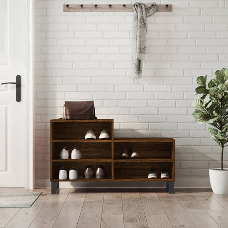Shoe Cabinet 102X36X60 Cm Engineered Wood