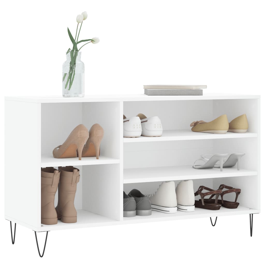 Shoe Cabinet 102X36X60 Cm Engineered Wood