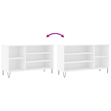 Shoe Cabinet 102X36X60 Cm Engineered Wood