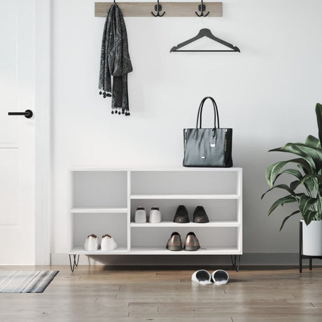 Shoe Cabinet 102X36X60 Cm Engineered Wood