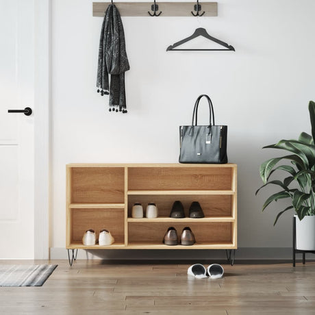 Shoe Cabinet 102X36X60 Cm Engineered Wood