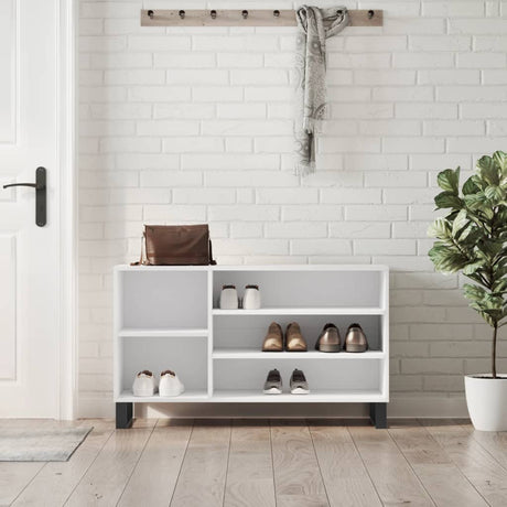 Shoe Cabinet 102X36X60 Cm Engineered Wood