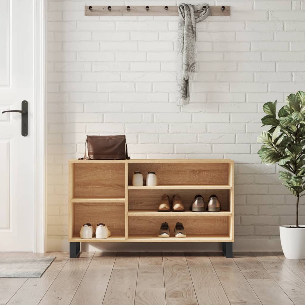 Shoe Cabinet 102X36X60 Cm Engineered Wood