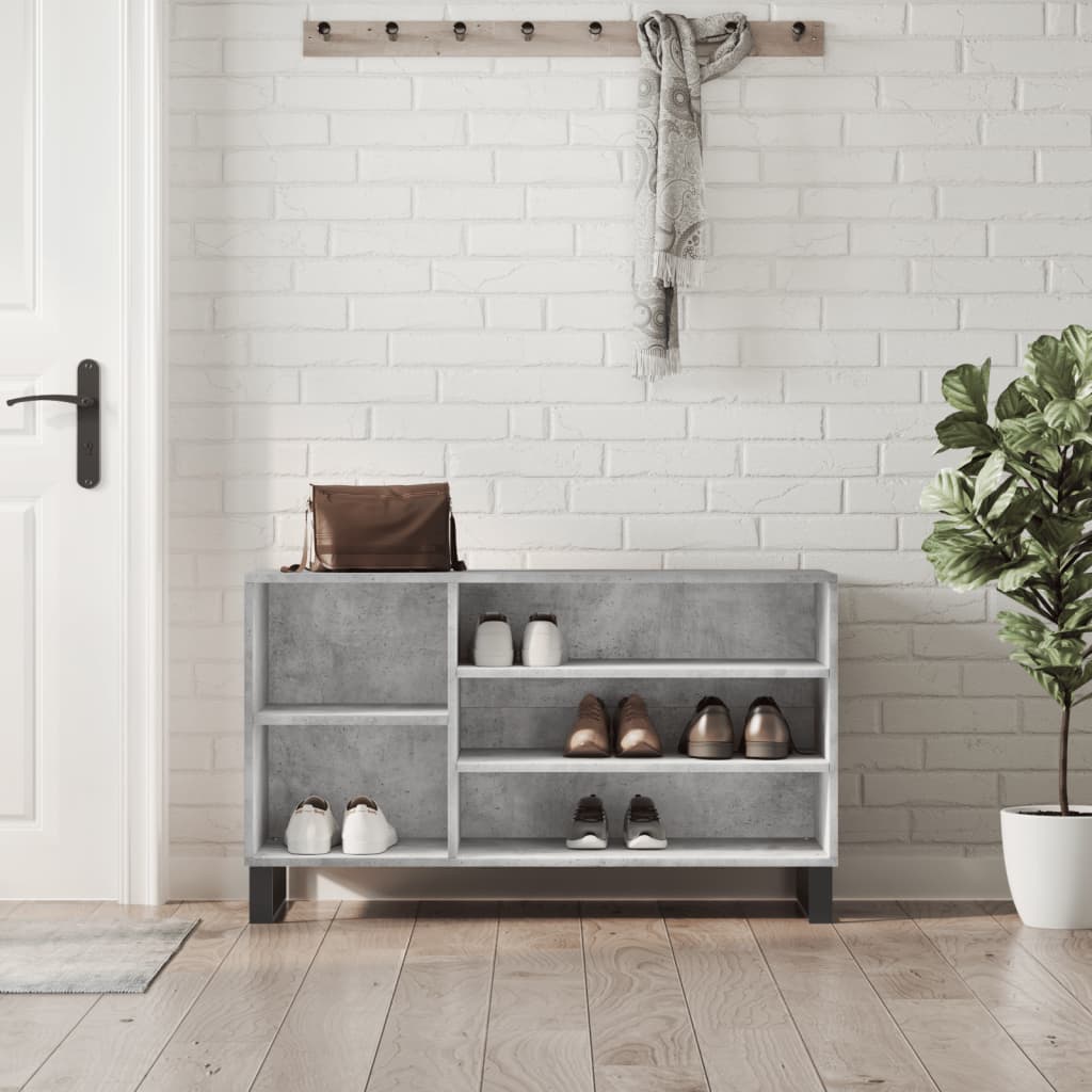 Shoe Cabinet 102X36X60 Cm Engineered Wood