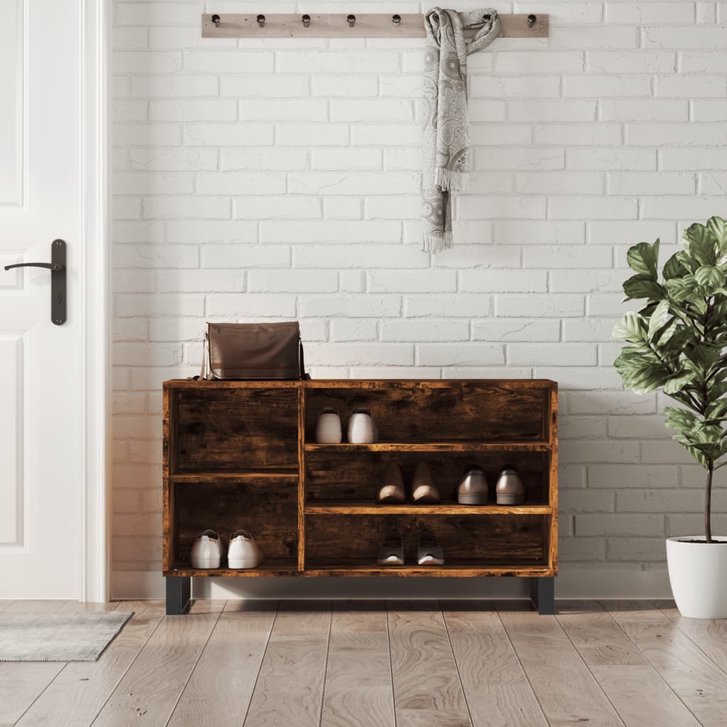 Shoe Cabinet 102X36X60 Cm Engineered Wood