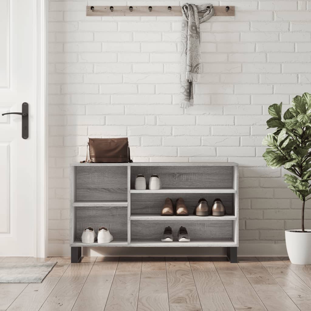 Shoe Cabinet 102X36X60 Cm Engineered Wood