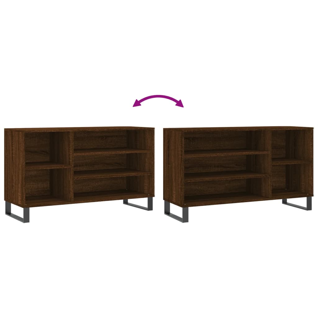 Shoe Cabinet 102X36X60 Cm Engineered Wood