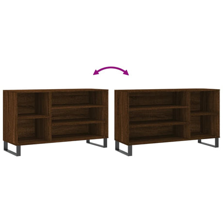Shoe Cabinet 102X36X60 Cm Engineered Wood