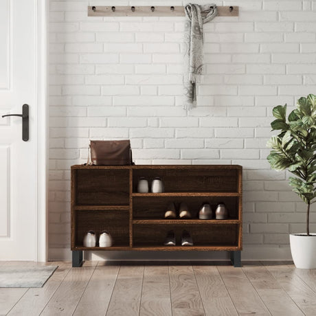 Shoe Cabinet 102X36X60 Cm Engineered Wood