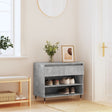 Shoe Cabinet 70X36X60 Cm Engineered Wood