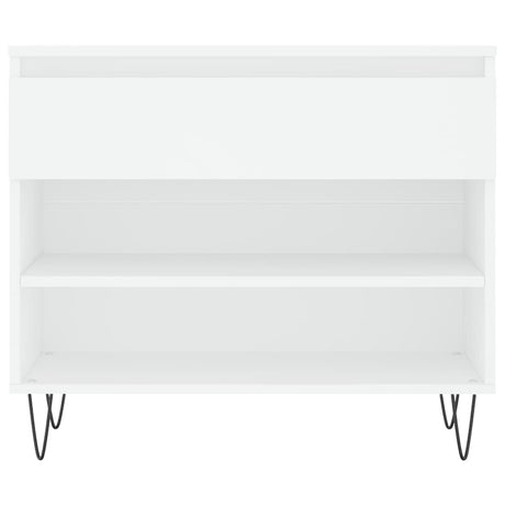Shoe Cabinet 70X36X60 Cm Engineered Wood