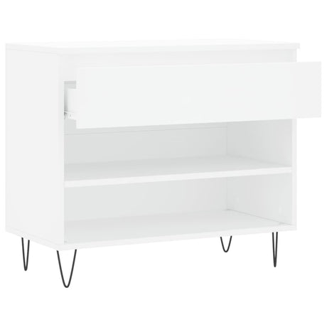 Shoe Cabinet 70X36X60 Cm Engineered Wood