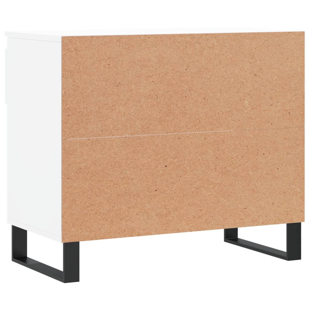 Shoe Cabinet 70X36X60 Cm Engineered Wood