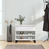 Shoe Cabinet 70X36X60 Cm Engineered Wood